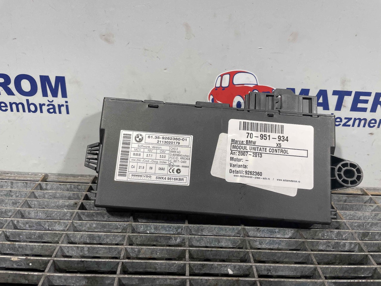 MODUL UNITATE CONTROL BMW X5 - - (2007 2013)