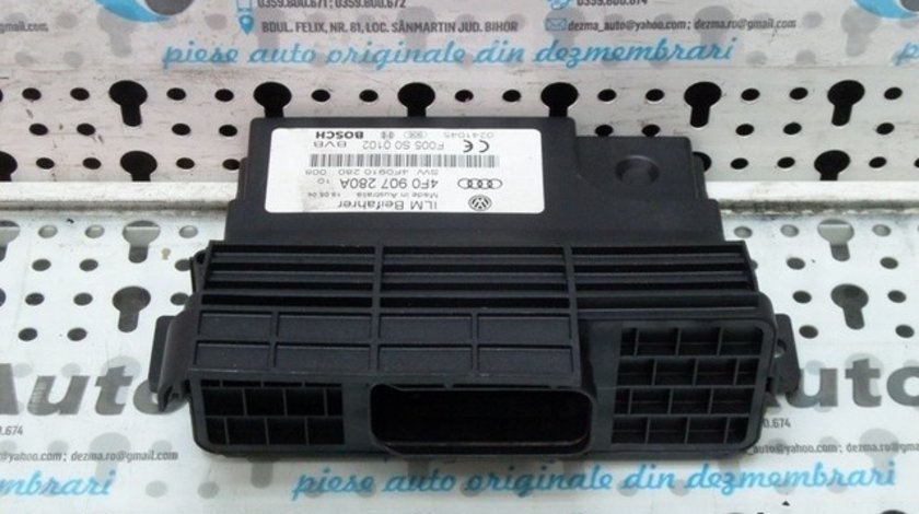 Modul unitate control,cod 4F0907280A, Audi A6 Avant (4F5, C6) 3.0tdi (id:191434)