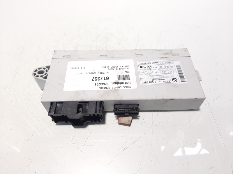 Modul unitate control, cod 6943791, Bmw 3 (E90) (id:617357)