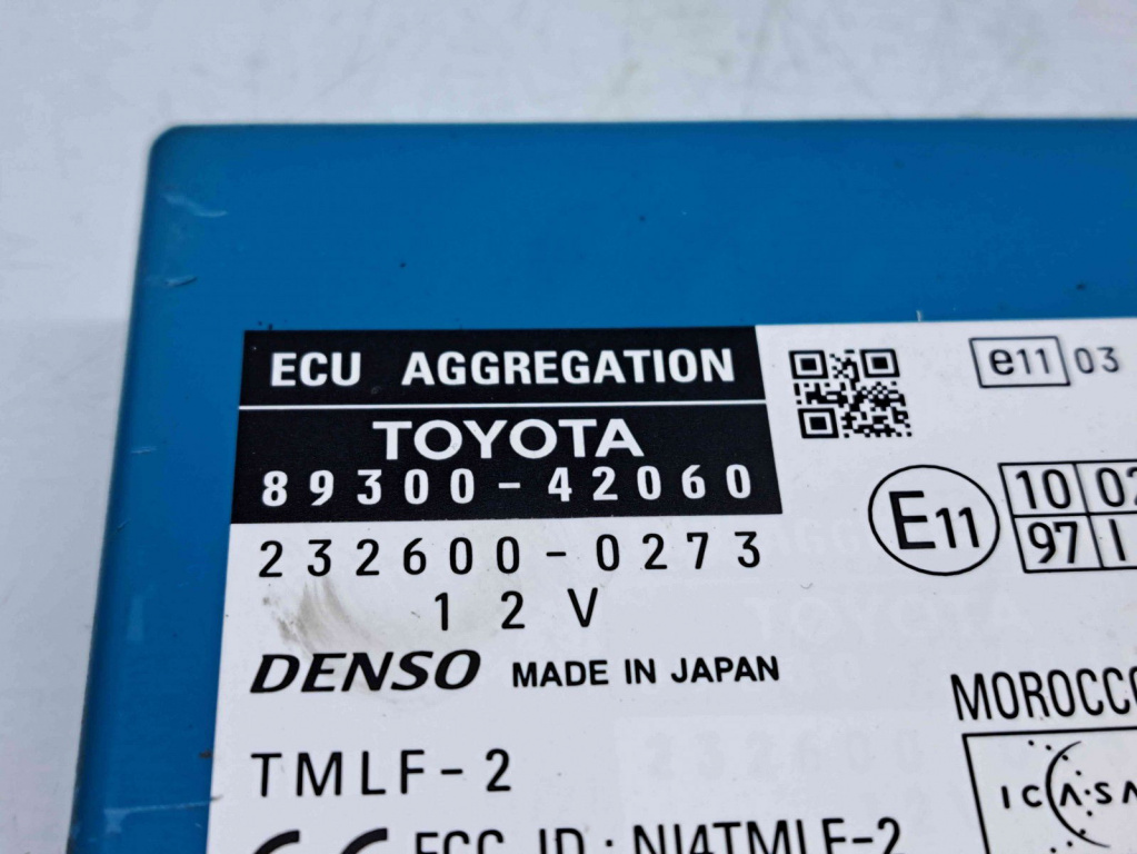 Modul unitate control ECU Toyota Rav 4 III (ACA3, ACE, ALA3, GSA3, ZSA3) [Fabr 2005-2013] 89300-42060 2.2 80KW / 109CP