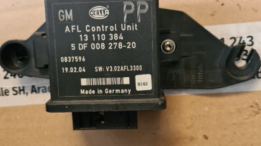 Modul unitate control far xenon adaptiv cornering AFL Opel 13110384