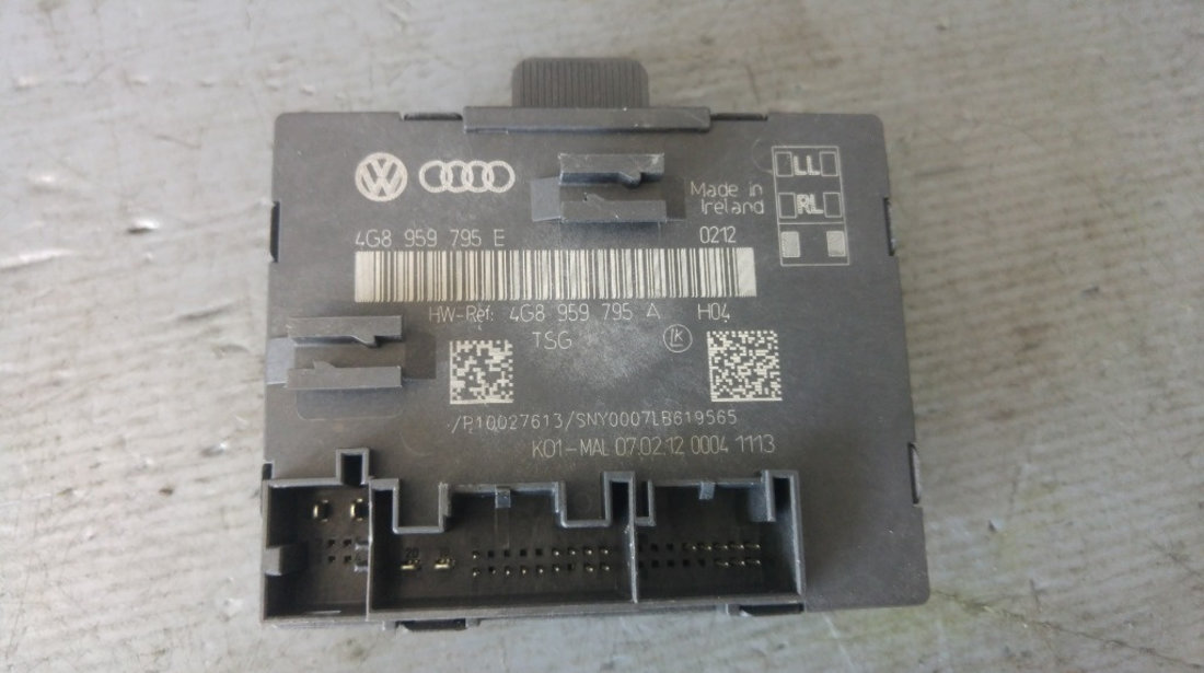 Modul unitate control usa stanga spate audi a6 4g 4g8959795e