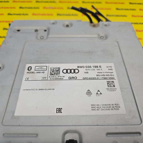 Modul Unitate Multimedia Navigatie AUDI A5 F53, 8W0035188E, 8W0035188A,