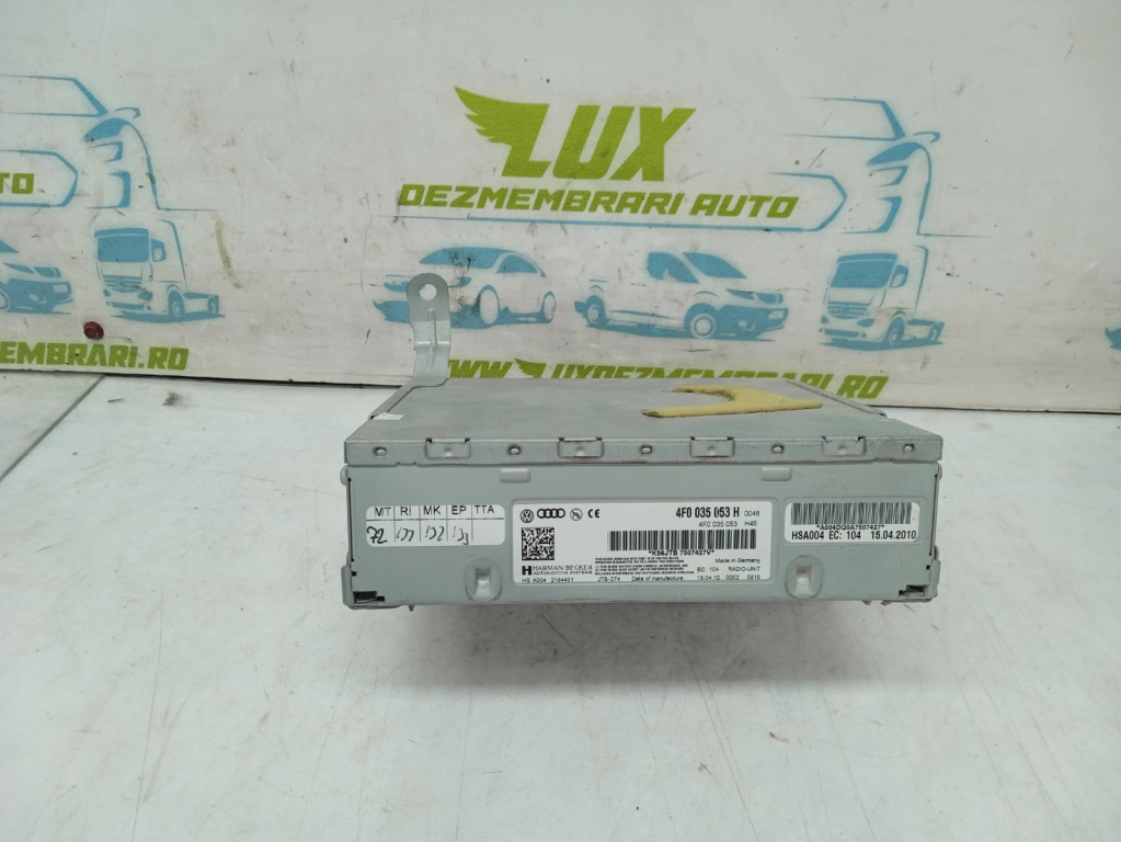 Modul unitate radio 4f0035053h Volkswagen VW Touareg generatia 2 7P [2010 - 2014]