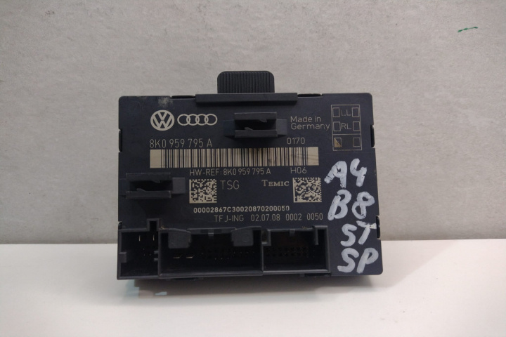 Modul Usă Stanga Spate VW / Audi 8K0959795A Audi A5 8T [2007 - 2011]