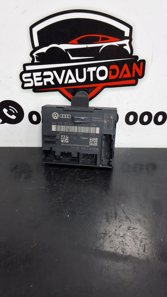Modul usa Audi A4 (2008-2011) [8K2, B8] 2.0 Motorina 2011, 8K0959792N
