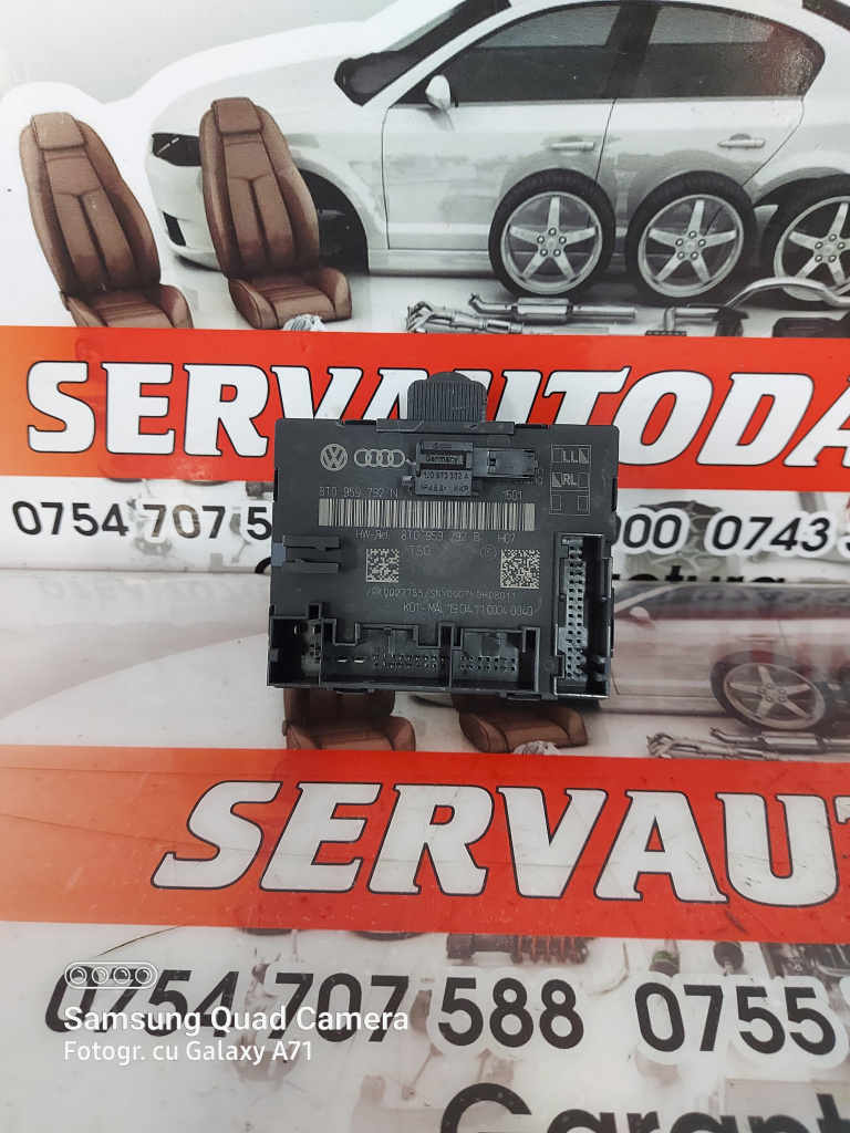 Modul usa Audi A4 facelift (2011-2015) [B8] 2.0 Motorina 2012, 8T0959792N