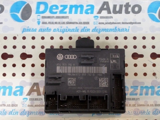 Modul usa Audi A5 Sportback (8TA) 8T0959792B