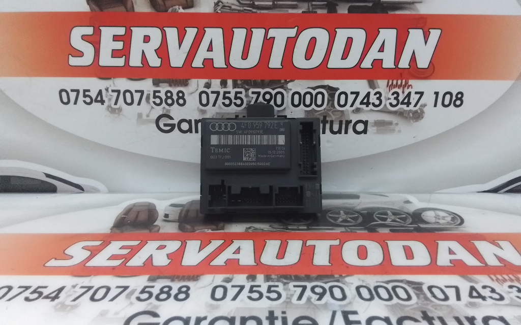 Modul usa Audi A6 (2004-2011) [4F2, C6] 3.0 Motorina 2006, 4F0959792E