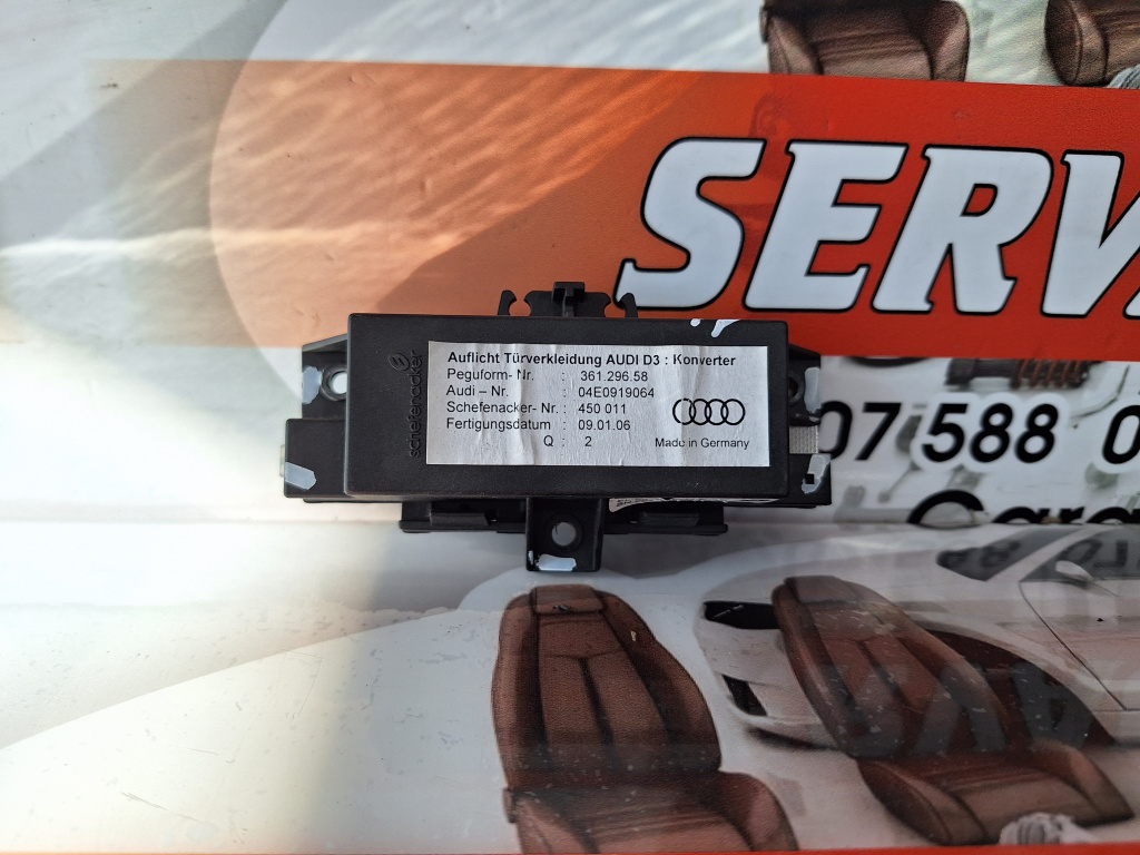 Modul usa Audi A8 (2002-2009) [4E] D3 3.0 Motorina 2005, 04E0919064