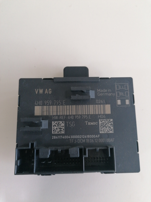 Modul usa Audi A8 (2009-2017) [4H] D4 3.0 Motorina 2016, 4H0959795E