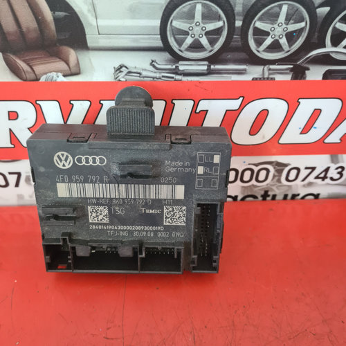 Modul usa Audi Q7 (2006-2010) [4L] 3.0 Motorina 2009, 4F0959792R