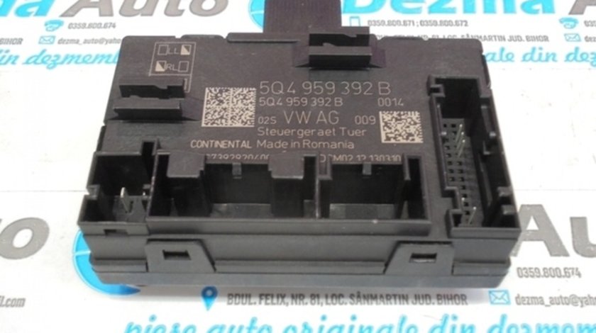 Modul usa dreapta fata, 5Q04959393B, Skoda Octavia Combi (7N) (id:132906)