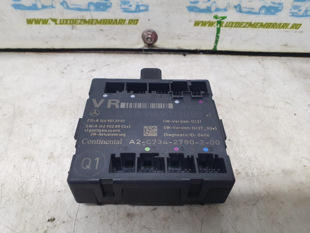 Modul usa dreapta fata A1669006005 Mercedes-Benz ML W166 [2011 - 2015]