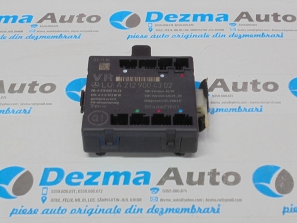 Modul usa dreapta fata, A2129004302, Mercedes Clasa C (W204) (id:162564)