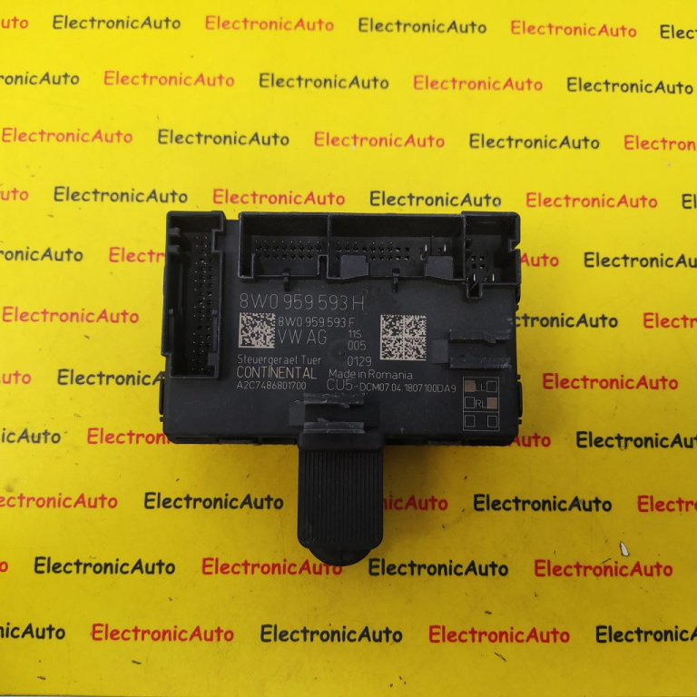 Modul Usa Dreapta Fata Audi A4, 8W0959593H, 8W0959593F