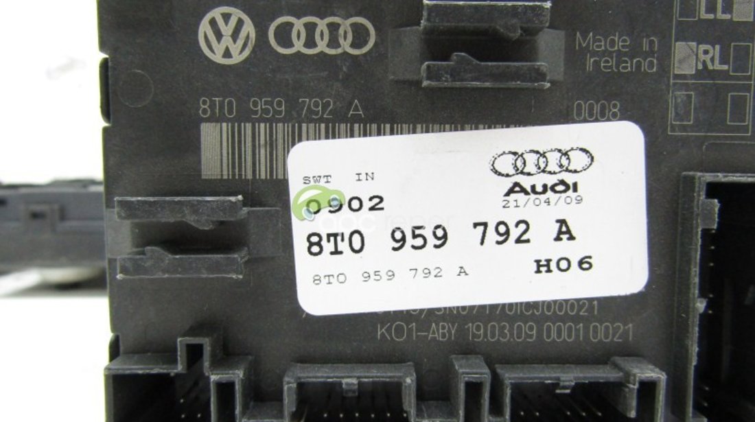 Modul usa dreapta fata Audi A4 B8 (8K) / A5 8T - Cod: 8T0959792A