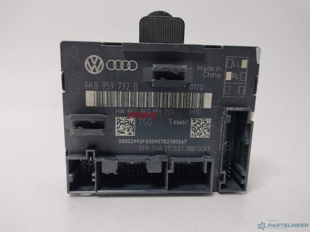 Modul usa dreapta fata Audi A4 B8 (8K)Sedan 2009 2.0 TDI OEM 8K0959792B