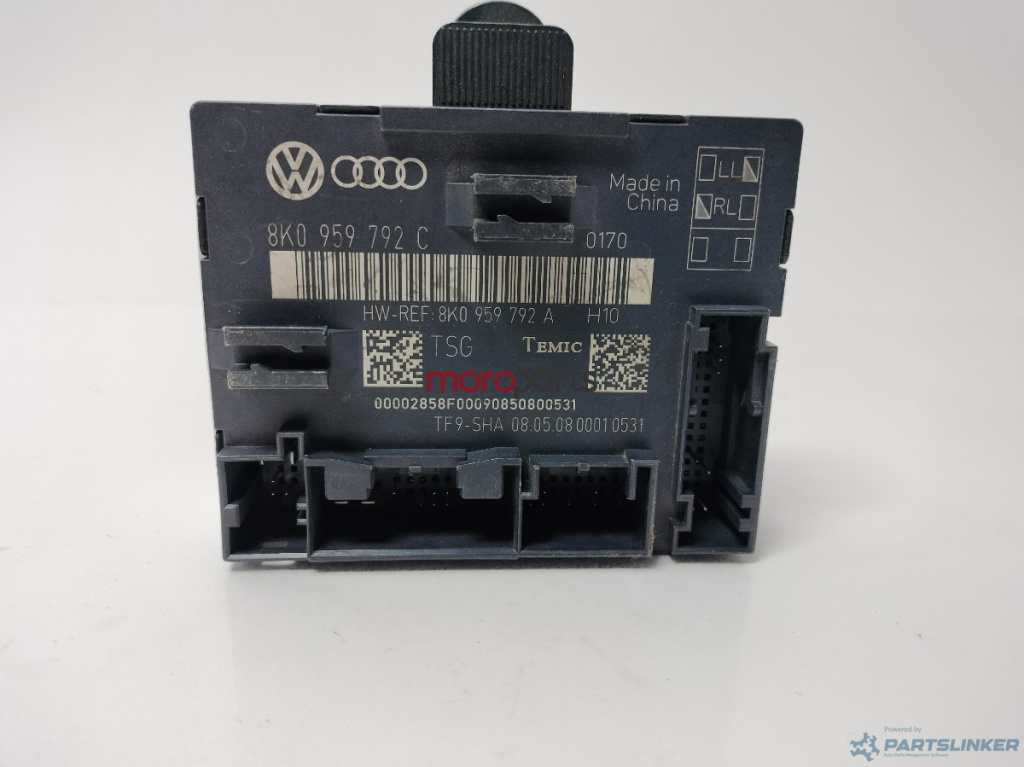 Modul usa dreapta fata Audi A4 B8 (8K2)Sedan 2010 2.7 TDI OEM 8K0959792C