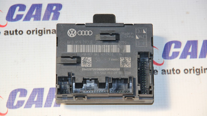 Modul usa dreapta fata Audi A5 8T 2008-2015 Cod: 8K0959792E