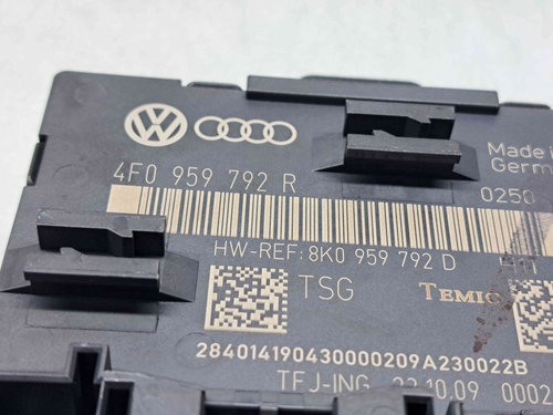 Modul usa dreapta fata Audi A6 Avant (4F5, C6) [Fabr 2005-2010] 4F0959792R