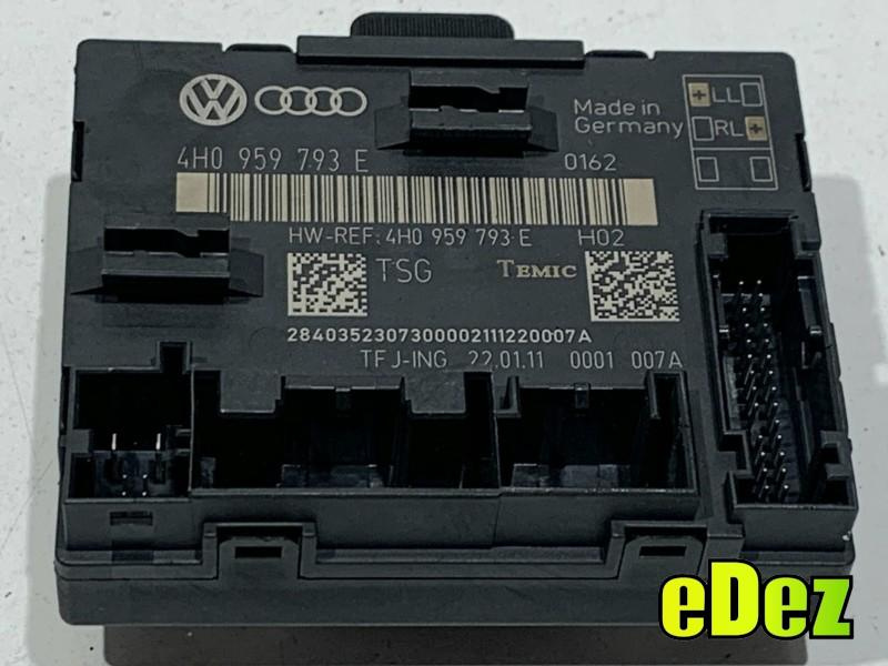 Modul usa dreapta fata Audi A8 (2009-2017) [4H] D4 4H0959793E