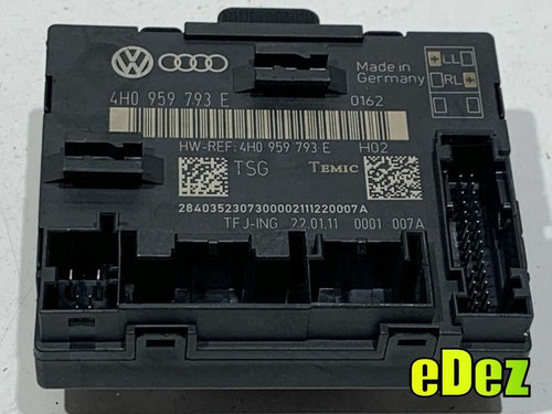 Modul usa dreapta fata Audi A8 (2009-2017) [4H] D4 4H0959793E