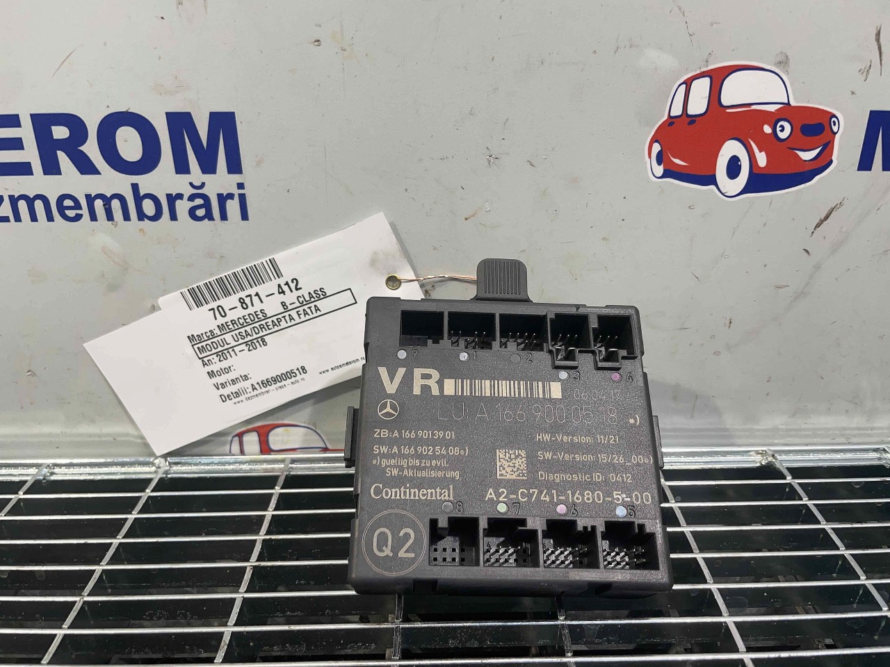 MODUL USA/DREAPTA FATA MERCEDES B-CLASS B-CLASS - - (2011 2018)