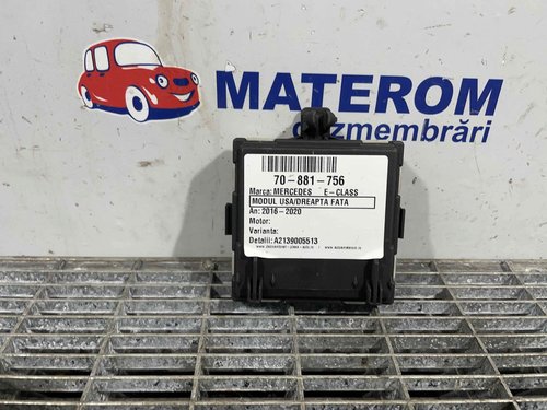 MODUL USA/DREAPTA FATA MERCEDES E-CLASS E-CLASS - - (2016 2020)