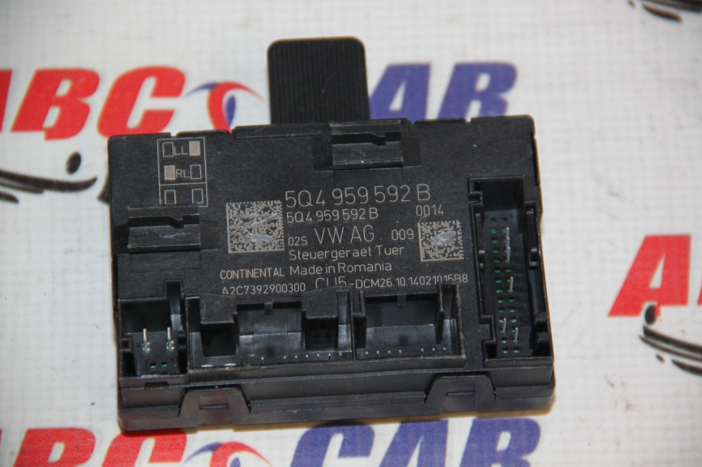 Modul usa dreapta fata Skoda Kodiaq 2016-prezent 5Q4959592E, 5Q4959592B