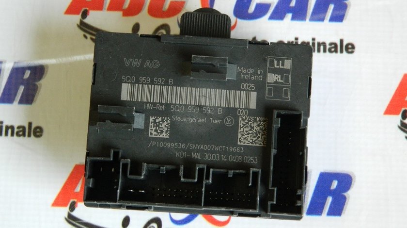 Modul usa dreapta fata VW Passat B8 cod: 5Q0959592B model 2016