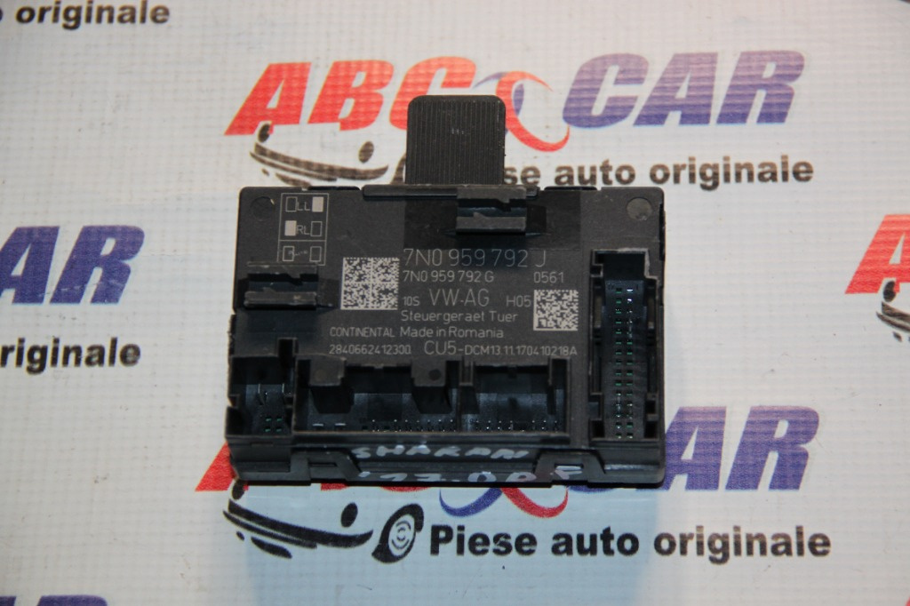Modul usa dreapta fata VW Sharan (7N) 2010-2020 7N0959792J