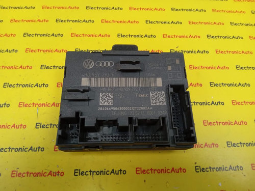 Modul usa dreapta fata VW Touareg 4H0959792F, 4H0 959 792 F