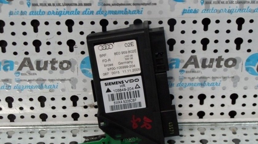 Modul usa dreapta spate 8E0959802E, Audi A4 (B7) 2004-2008