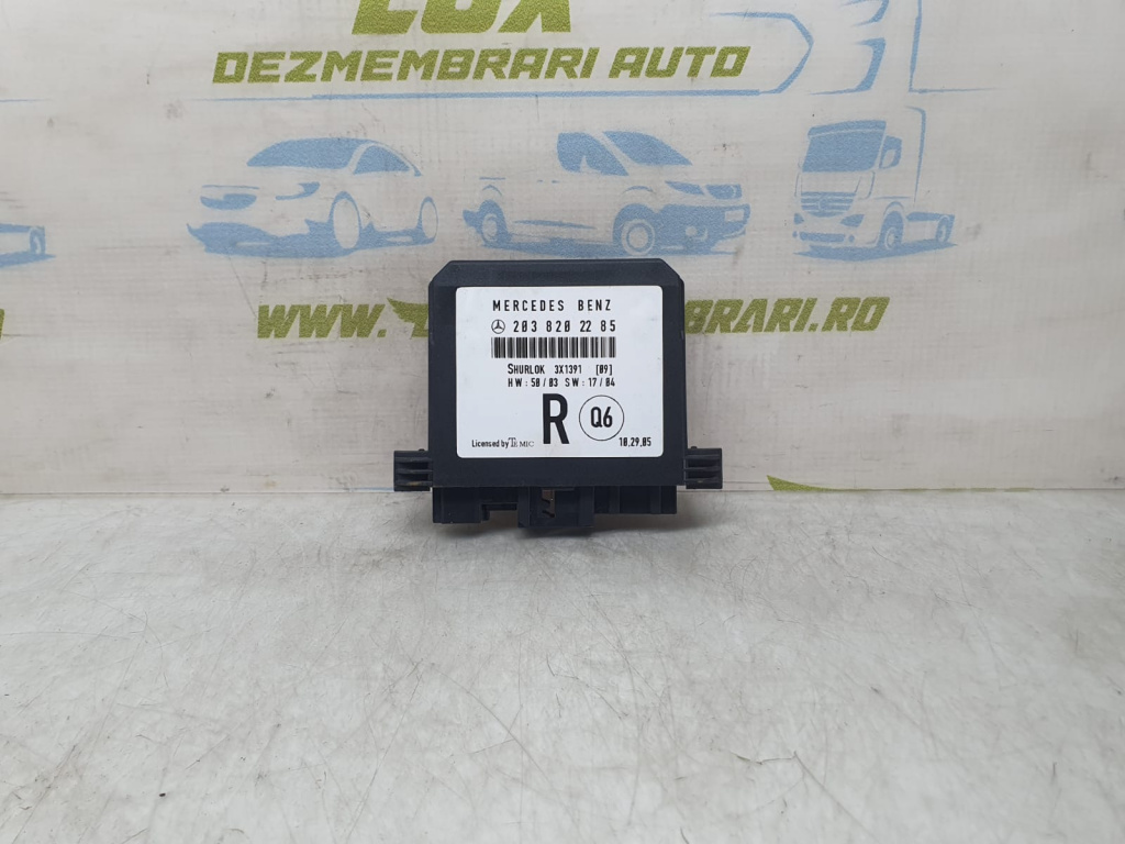 Modul usa dreapta spate a2038202285 Mercedes-Benz C-Class W203/S203/CL203 [2000 - 2004]