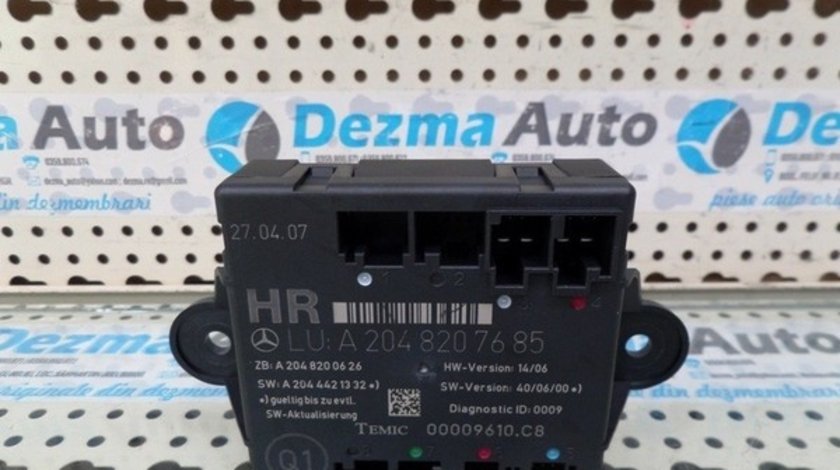 Modul usa dreapta spate, A2048207685, Mercedes Clasa C (W204)