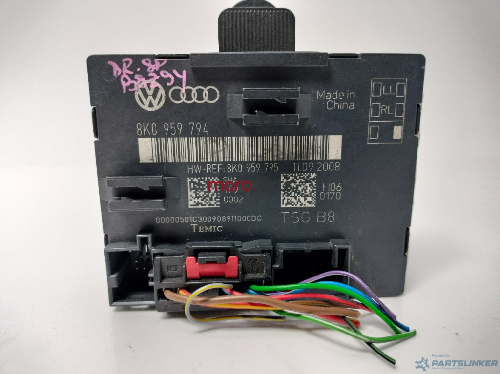 Modul usa dreapta spate Audi A4 B8 (8K) Avant 2013 2.0 TDI OEM 8K0959794