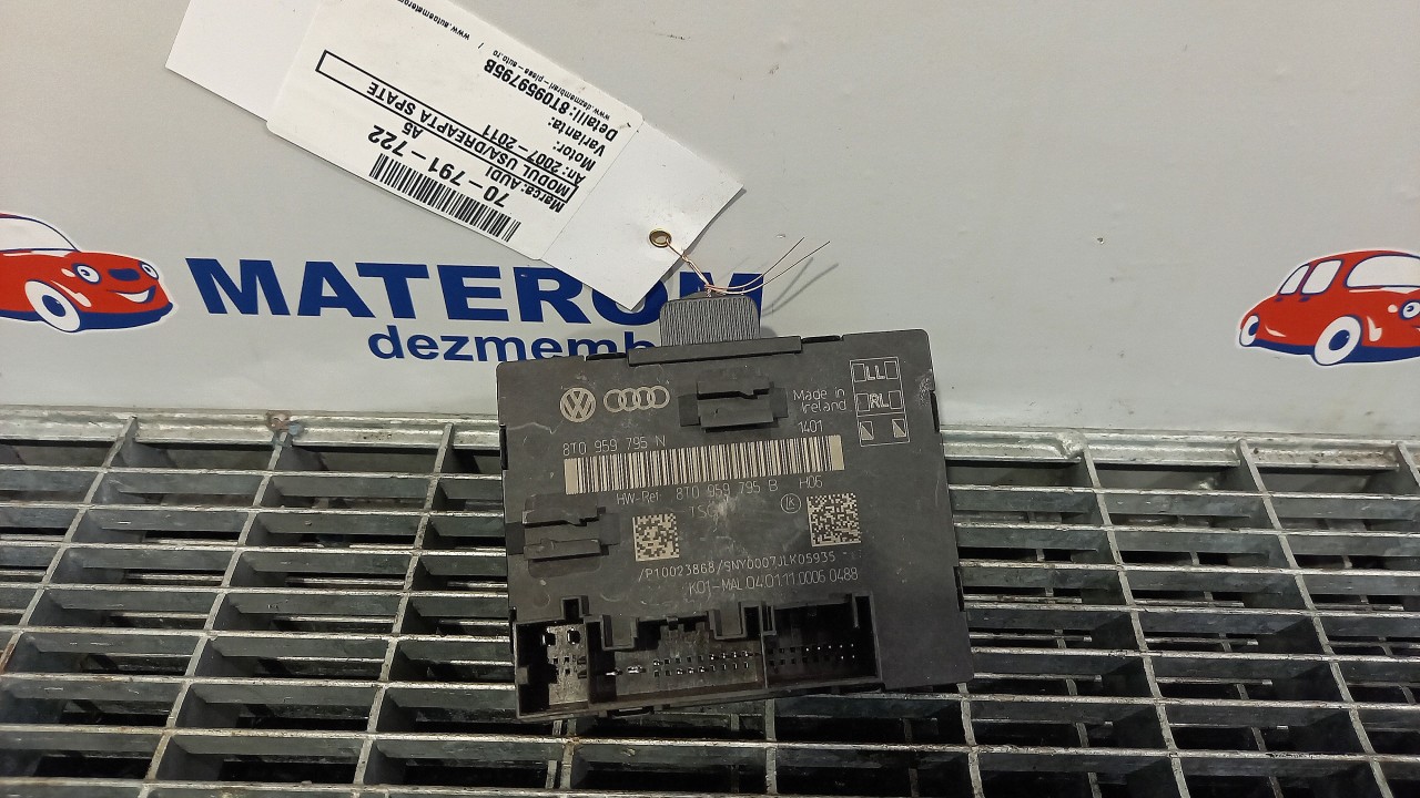 MODUL USA/DREAPTA SPATE AUDI A5 A5 - - (2007 2011)