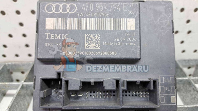 Modul usa dreapta spate Audi A6 (4F2, C6) [Fabr 2004-2010] 4F0959794E