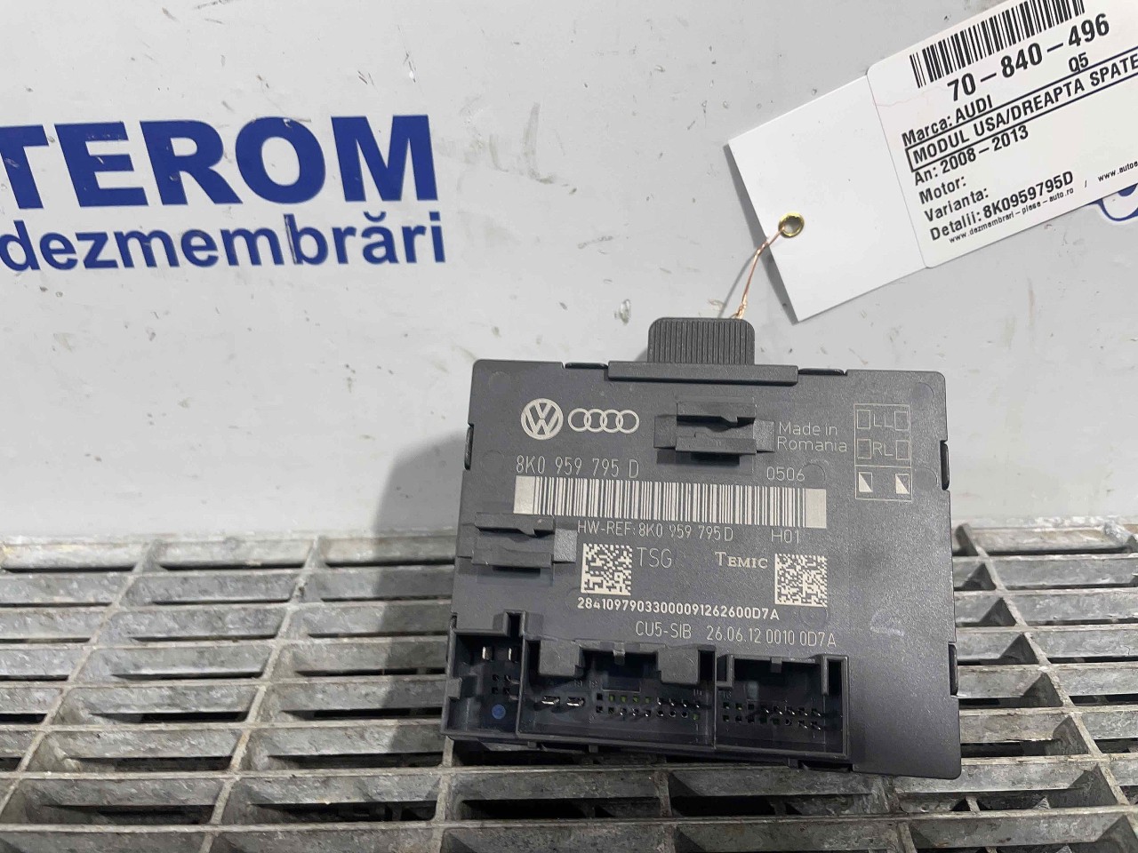 MODUL USA/DREAPTA SPATE AUDI Q5 - - (2008 2013)