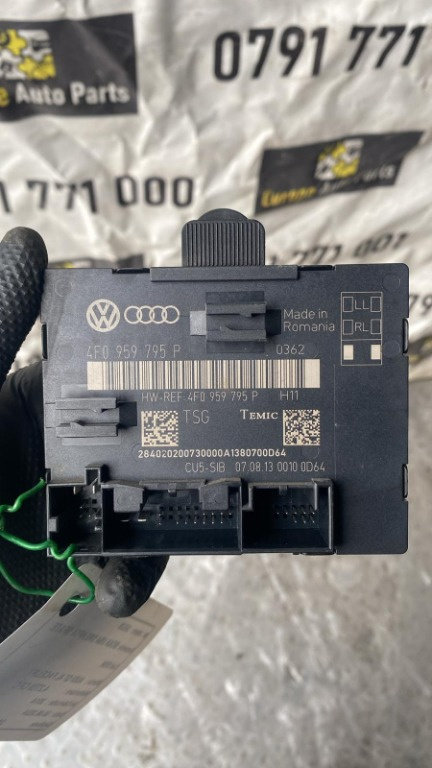 Modul usa dreapta spate Audi Q7 4L an 2014 cod 4F0959795P