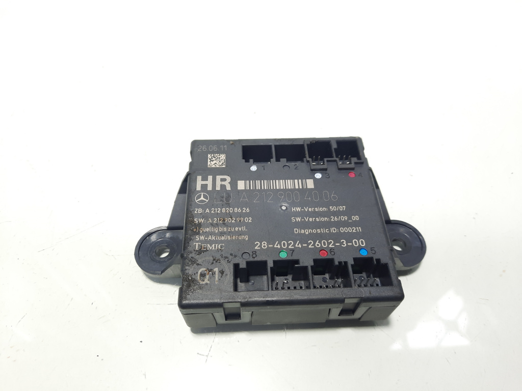 Modul usa dreapta spate, cod A2129004006, Mercedes Clasa C T-Model (S204) (id:583750)