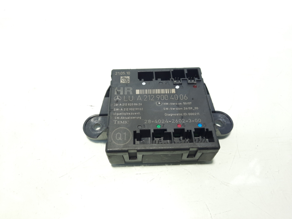 Modul usa dreapta spate, cod A2129004006, Mercedes Clasa C T-Model (S204) (id:582483)