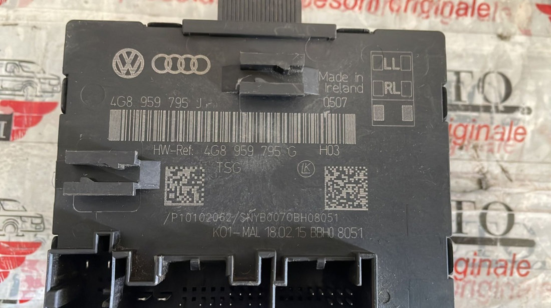 Modul usa dreapta spate ( Keyless Entry ) Audi A6 C7 Avant cod: 4G8959795J 4G8959795G