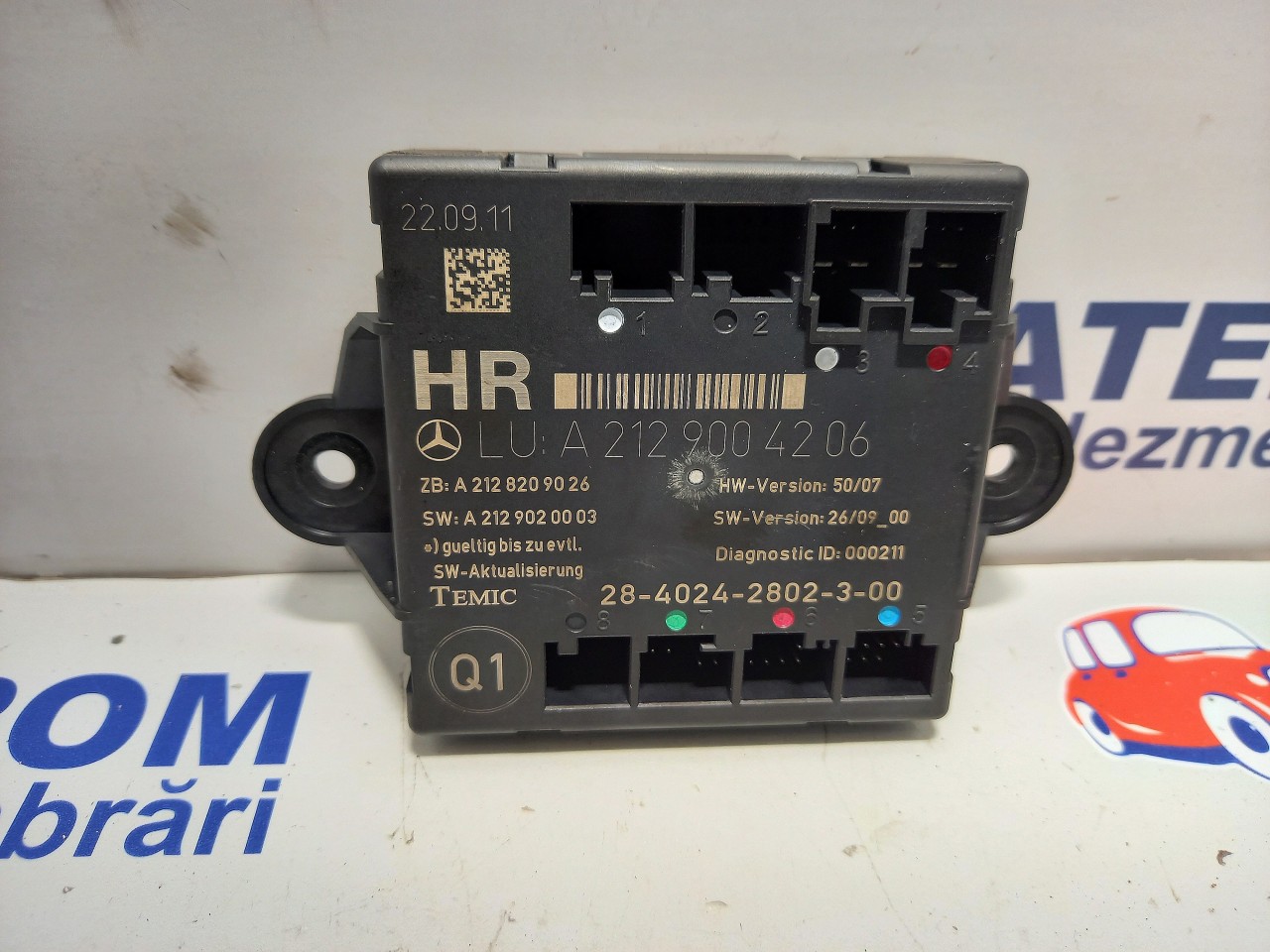 MODUL USA/DREAPTA SPATE MERCEDES C-CLASS - - (2011 2014)