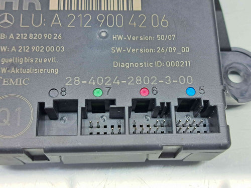 Modul usa dreapta spate Mercedes Clasa C (W204) [Fabr 2007-2014] A2129004206