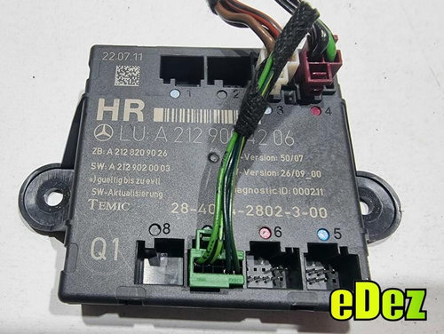 Modul usa dreapta spate Mercedes E-Class (2009->) [W212] A2129004206
