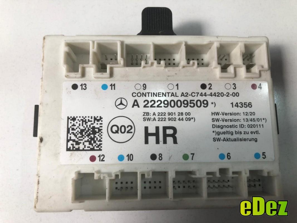 Modul usa dreapta spate Mercedes S-Class (2014->) [W222] a2229009509
