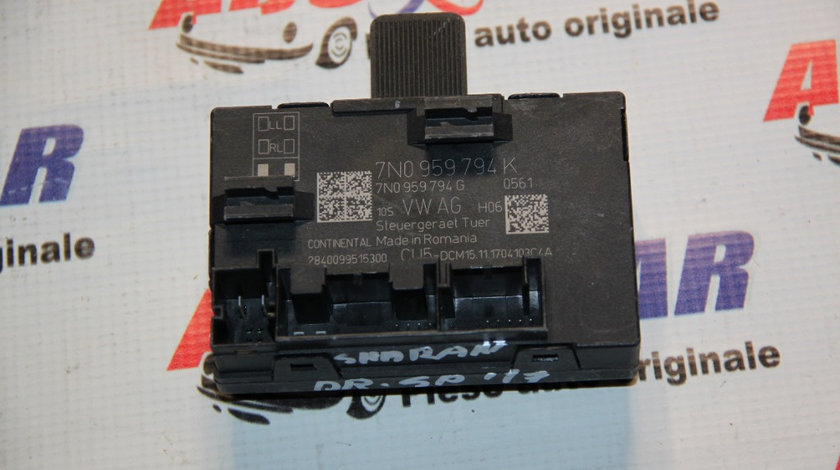 Modul usa dreapta spate VW Sharan (7N) 2010-2020 7N0959794K