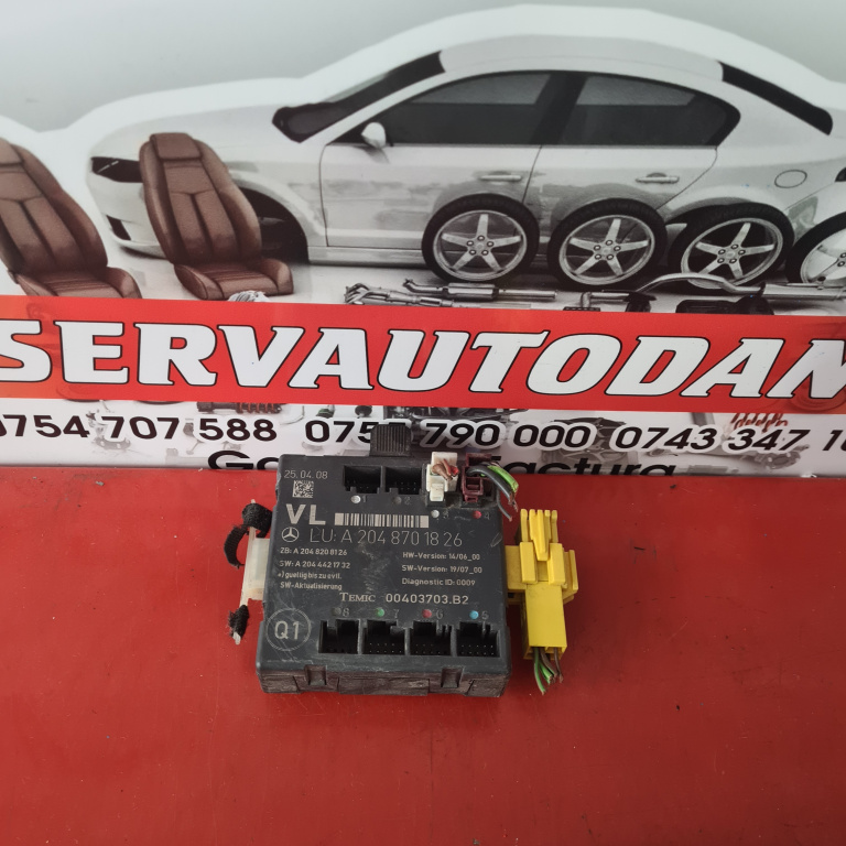 Modul usa Mercedes-Benz C-Class (2007->) [W204] 2.2 Motorina 2012, A2048701826